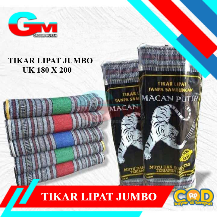 TIKAR LIPAT HAJATAN180X200CM / TIKAR LIPAT PIKNIK / TIKAR KARPET
