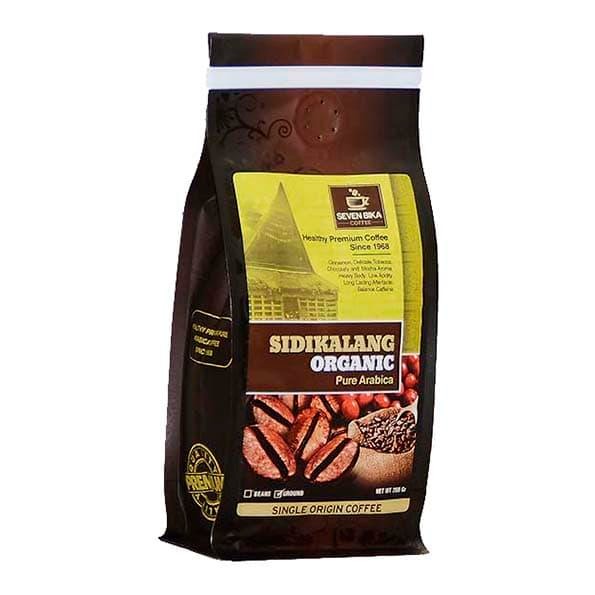 

Bid Coffee - Kopi Sidikalang Organic Pure Arabica 200 Gr (Biji/Bubuk)-Fs
