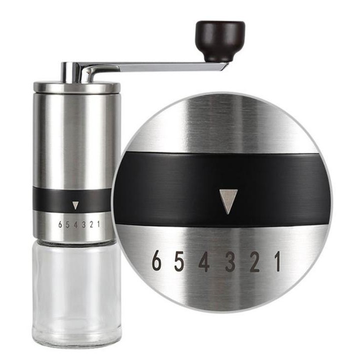 

Bid Coffee - Amazone Top Selling High Quality Manual Coffee Grinder Ss Colour [Ph]