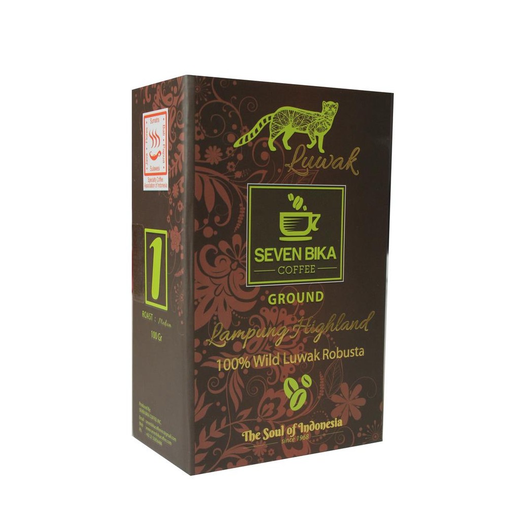 

Bid Coffee - Pure Wild Luwak Robusta 100 Gr [ Bubuk/Biji ]
