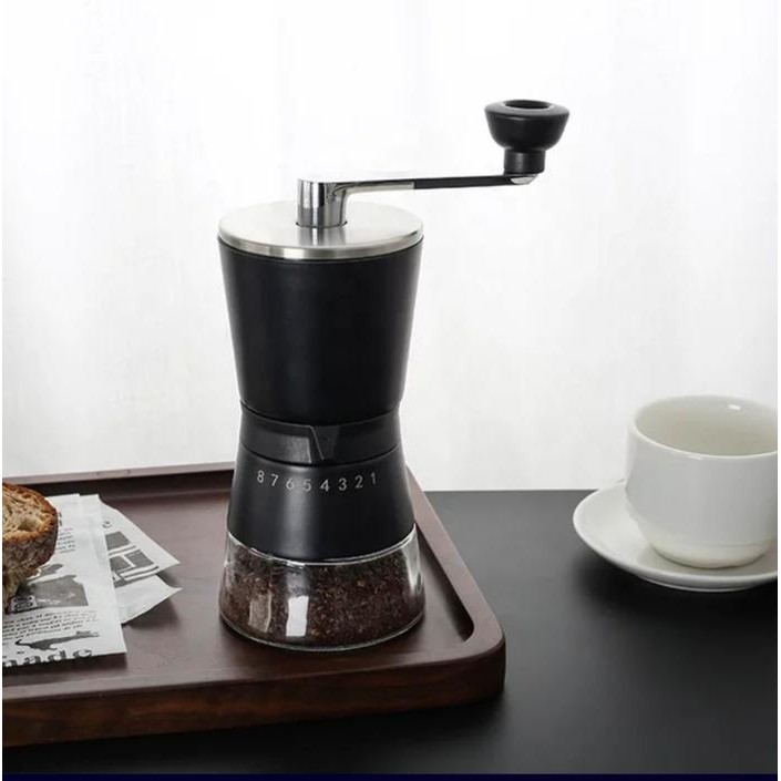 

Bid Coffee - Amazone Hot Selling High Quality Manual Coffee Grinder Black Colour
