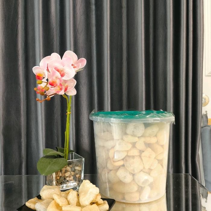 

Terlaris- Kerupuk Kulit Sapi Toples 4L Dapat 3 Varian Rasa