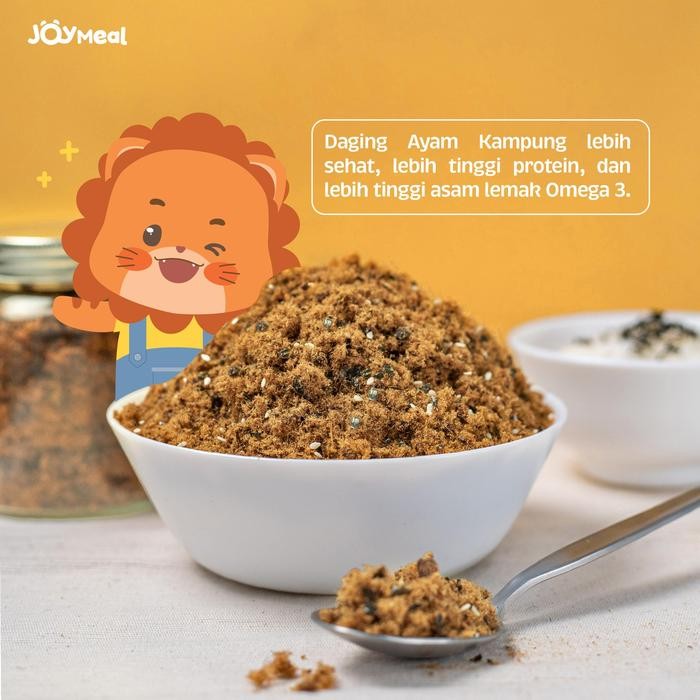 

Terlaris- Joymeal Abonori Chicken Original 50Gr Double Pack Perpaduan Abon Dan Nori Dengan Daging