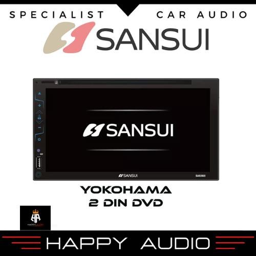 RideOn- HEAD UNIT TV MOBIL DOUBLE DIN SANSUI SA-5202i YOKOHAMA FULL HD DVD MP4