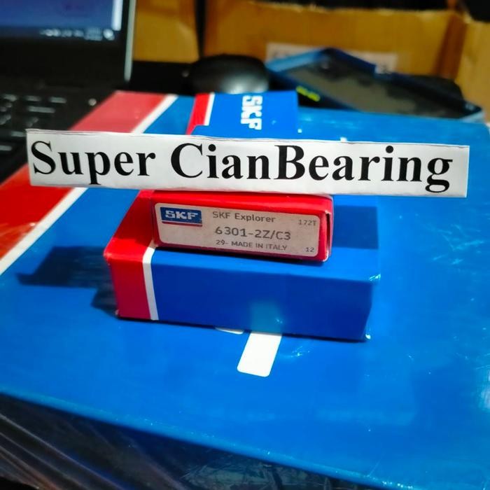 Bearing 6301 2Z C3 / ZZ C3  S K F