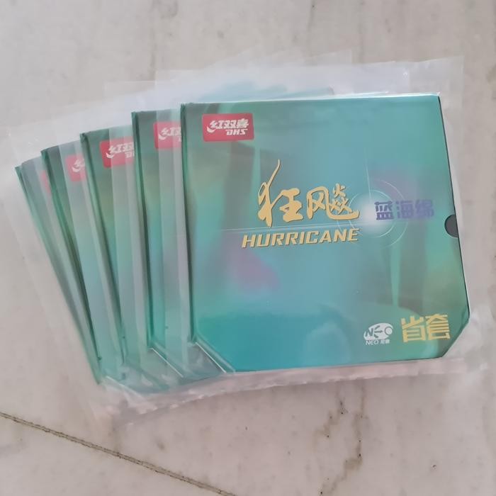 Dhs Hurricane 3 Neo Provincial Blue Sponge 41 Degree Hardness