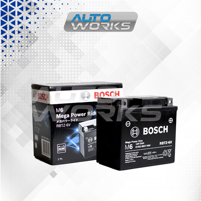 Aki Motor Honda Stylo Bosch RBTZ-6V