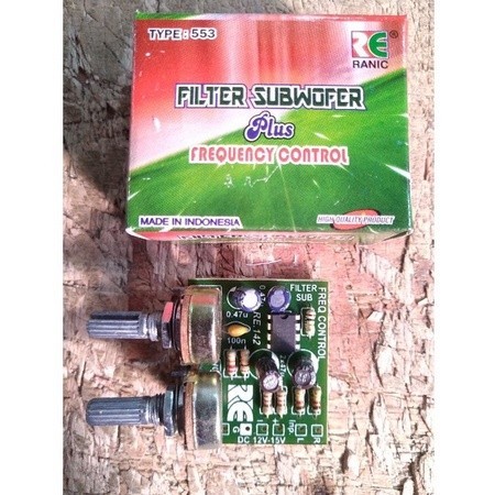[Expert] kit filter subwoofer plus frekuensi