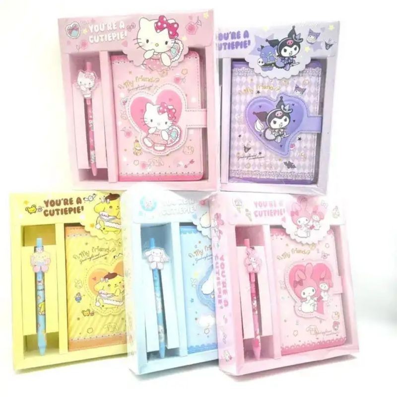 

giftset notebook sanrio/buku sanrio