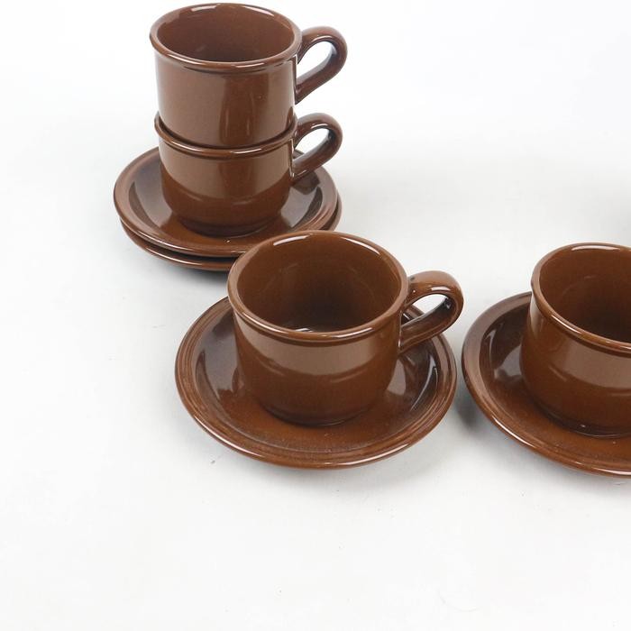 Cangkir Set Keramik 12 Pcs Nikura / Cangkir Kopi / Cangkir Teh Kaca / Cangkir Keramik - Random