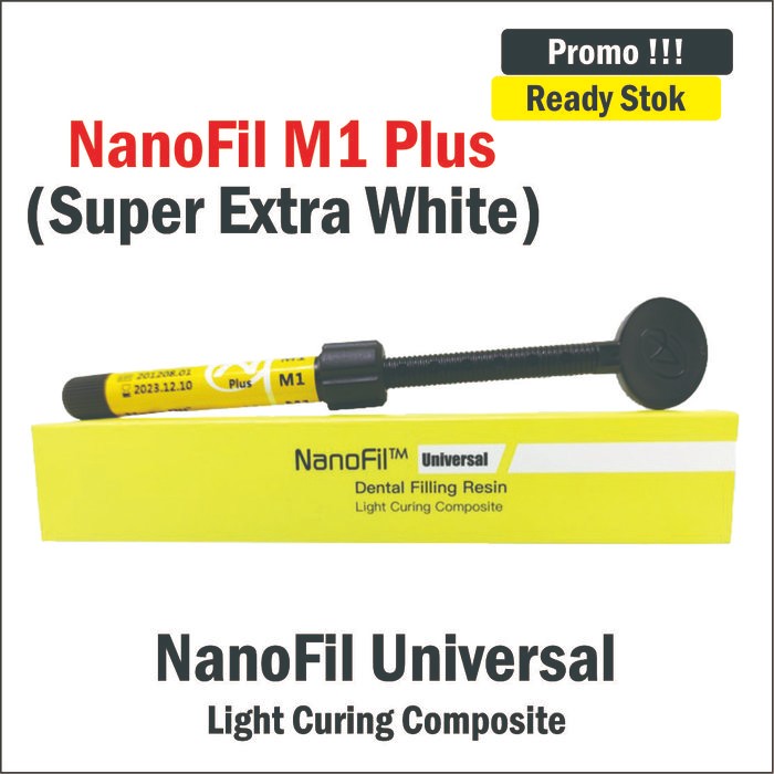 Composite NanoFil Use Veneer M1 Plus (Extra White) 4.5 gr