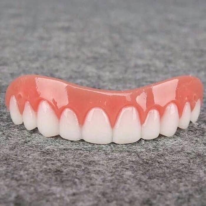 Gigi Tiruan Bagian Atas,Gigi Palsu Instan Perfect Smile Veneer