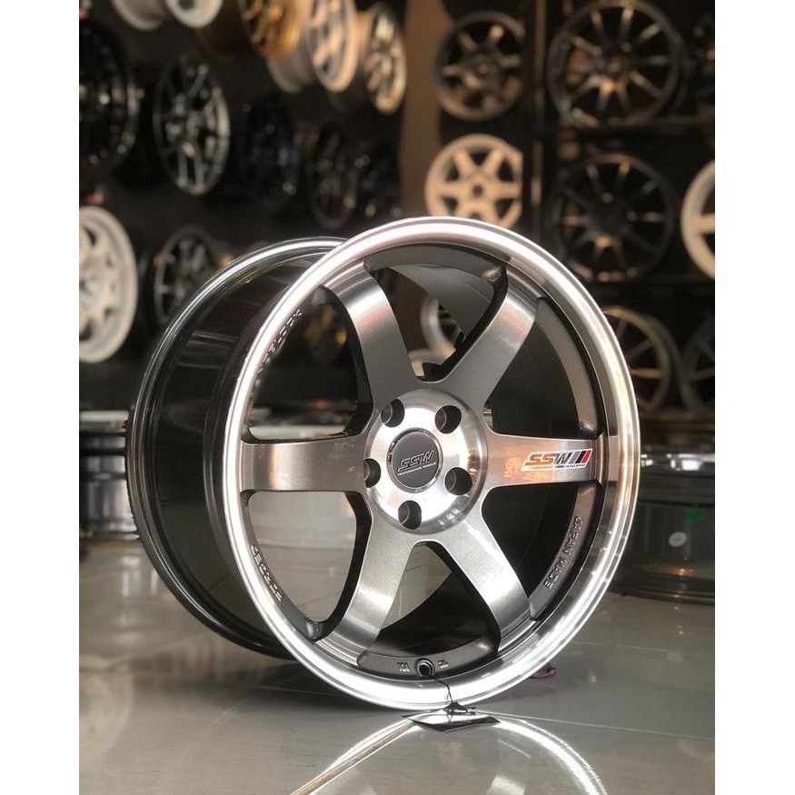 velg r18 SSW S202 velg mobil ring 18 TE37 SL reborn venturer zenix