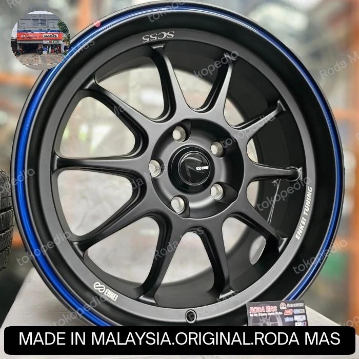 Velg Enkei Tuning SC55 R17 Original (Velg Ertiga, XL7, Harrier, Zenix, Innova)