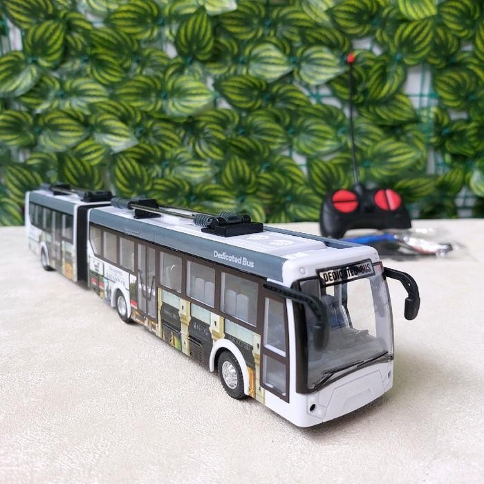 Mainan Rc Bus Gandeng Remote Control Bis Pariwisata Led