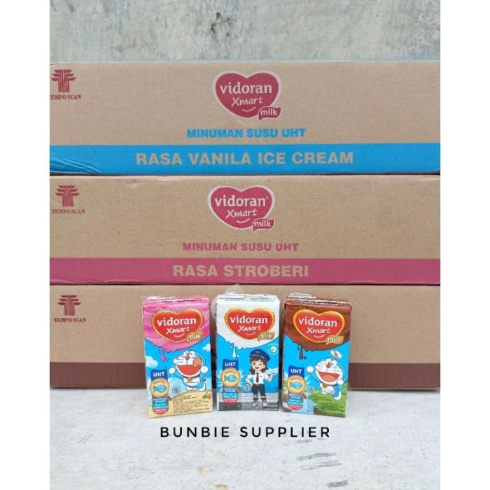 

(Expert) Susu UHT VIDORAN XMART 110ml x 40pcs (KARTON) / Vidoran Xmart Milk