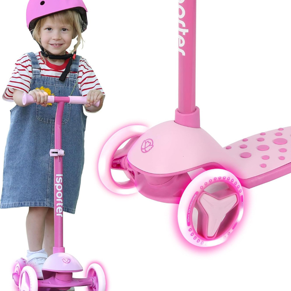 Toys Kingdom Paso Skuter Isporter M3Z - Pink Scooter Sekuter Mainan Anak Kendaraan Anak Ride On