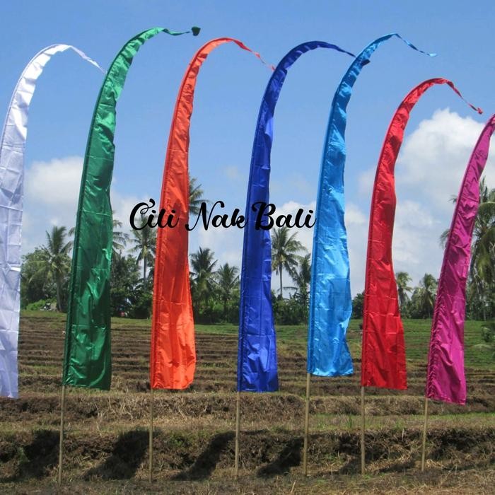 Umbul Umbul Bali Polos 6-7M Terlaris