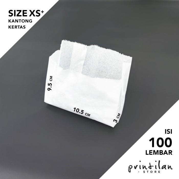 

Pesta- [Uk. XS+] Kantong Kertas / Paper Bag / Kantong Roti / Snack / Makanan