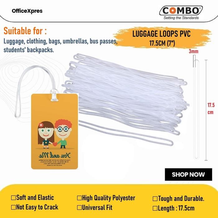 Tali koper - Tali Loop Strap - Tali untuk Luggage Tag