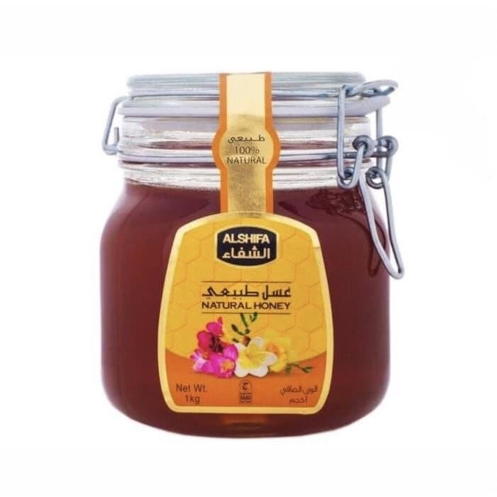 

MADU AL SHIFA NATURAL HONEY 1KG FREE 250gr, 500GR FREE 125GR, 250GR