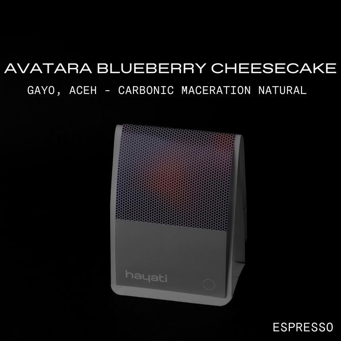 

AVATARA BLUEBERRY CHEESECAKE CM NATURAL SPECIALTY COFFEE ESPRESSO