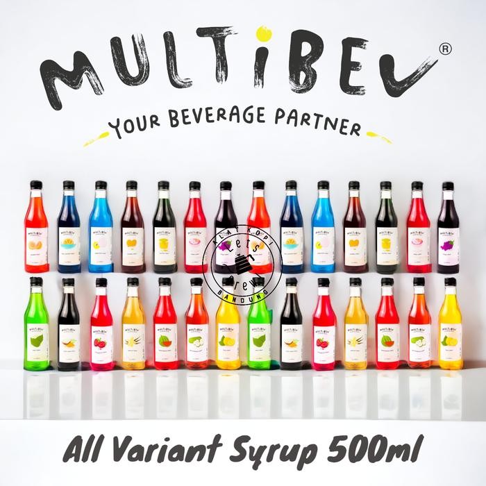 

Multibev Syrup 500ml / Syrup minuman aneka rasa / Syrup Multibev 500ml