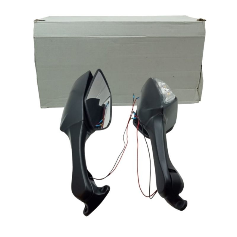 Spion ZX 1 Spion Moge Plus Lampu Sen Led ZX 10r RZ5 R15 250 150 CBR Dll