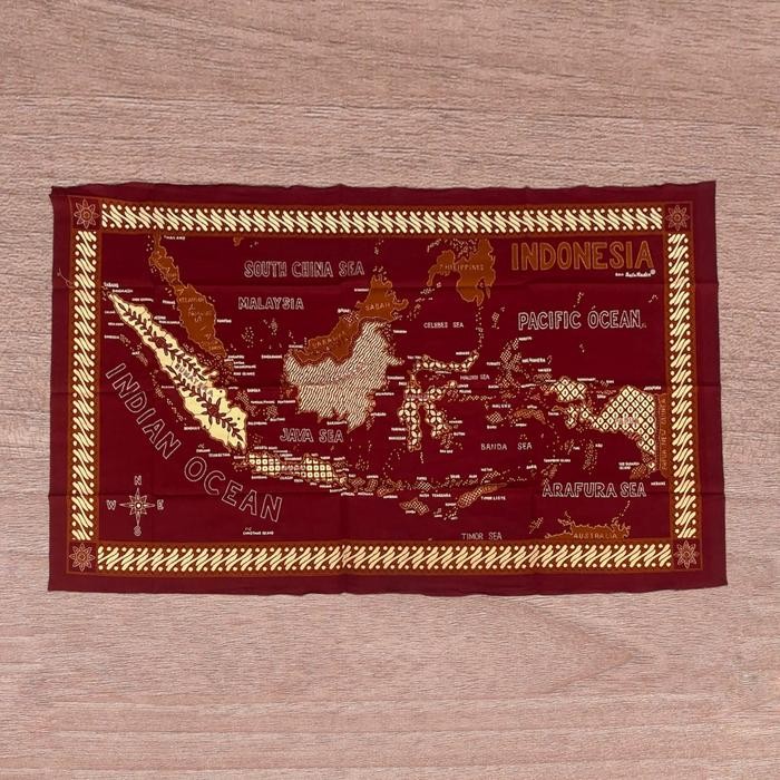 Hapnest- Batik Peta Indonesia