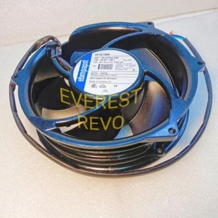 READY STOK fan DC 48v 17x17 cm bulat/ kipas DC 48 vol 17 x 17 cm cooling fan