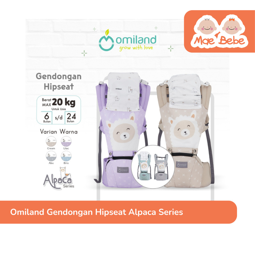 Omiland Hipseat Gendongan Bayi Depan