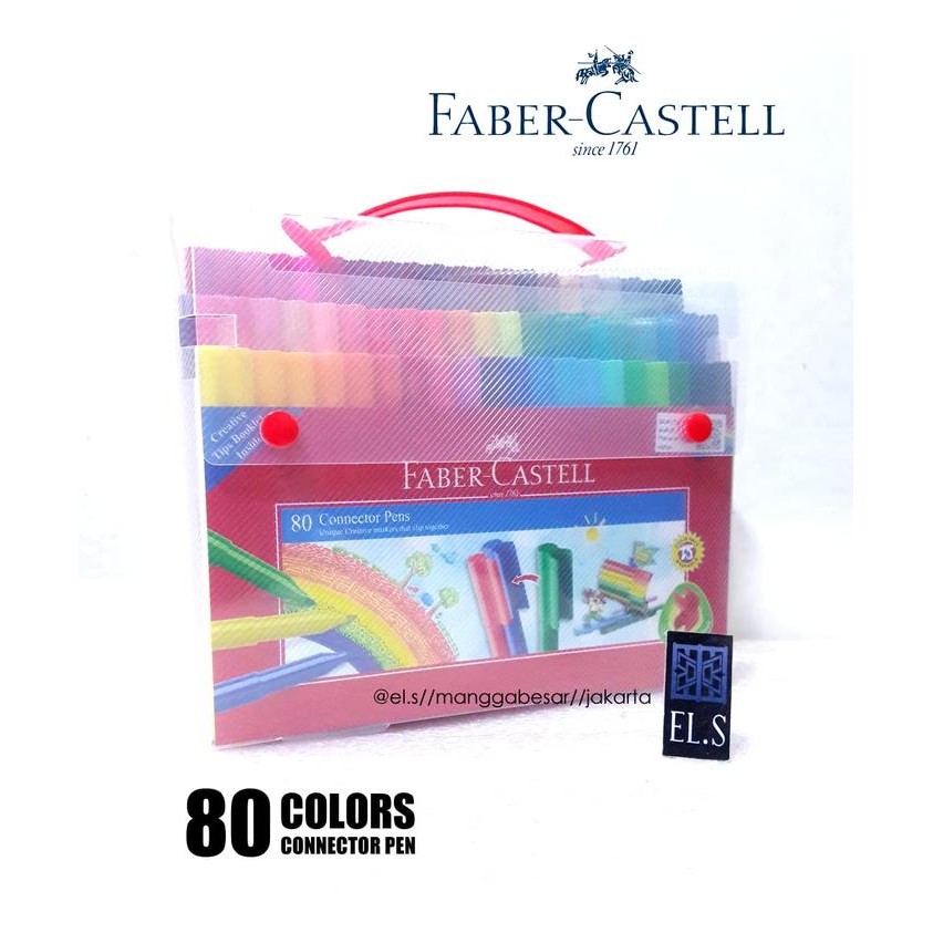 

FABER CASTELL 80 WARNA CONNECTOR PEN
