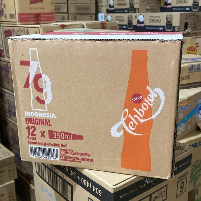 

Terlaris- Teh Botol Sosro Original Per Karton Isi 12 X 350Ml Teh Manis Teh Sosro Botol