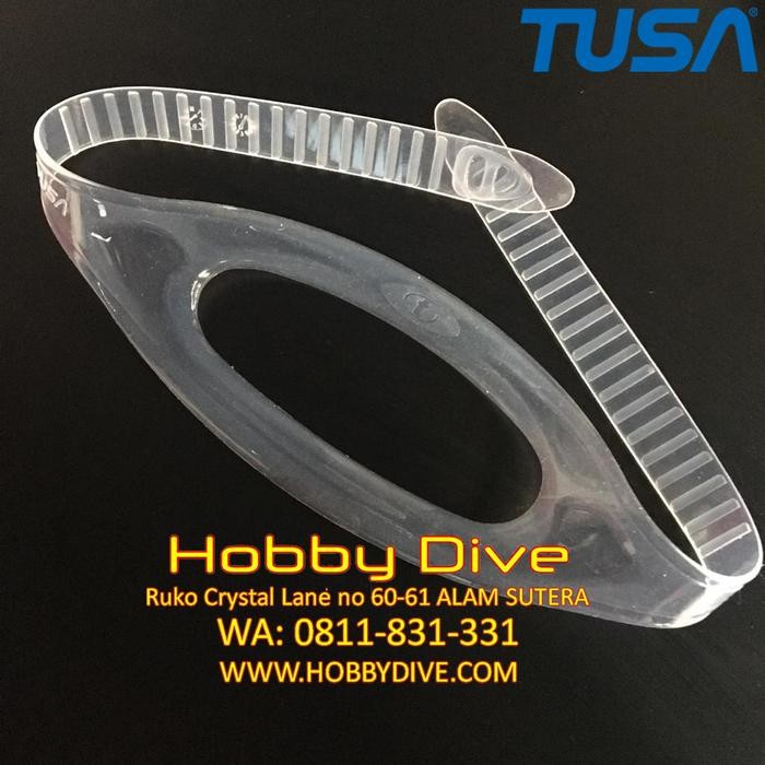 BISA SPK Tusa Mask Strap Silicon for Mask Freedom Type ST-M16Q/QB CL Diving