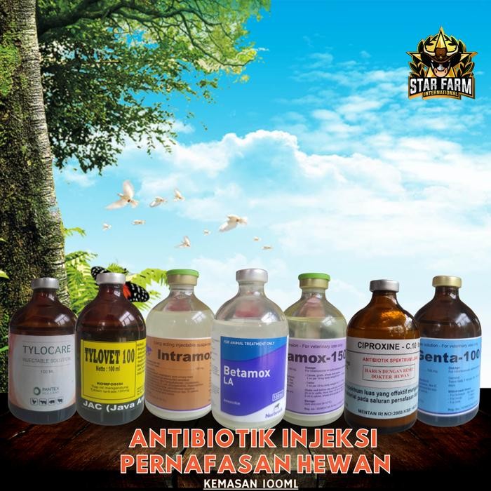 *****] Antibiotik Pernafasan Hewan sapi, kerbau, kambing #2 - Star Farm
