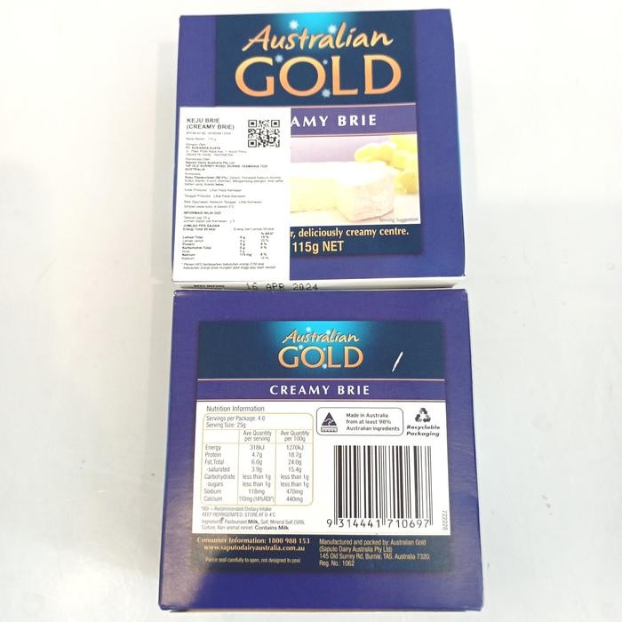 

BARANG TERLARIS Australian Gold Brie