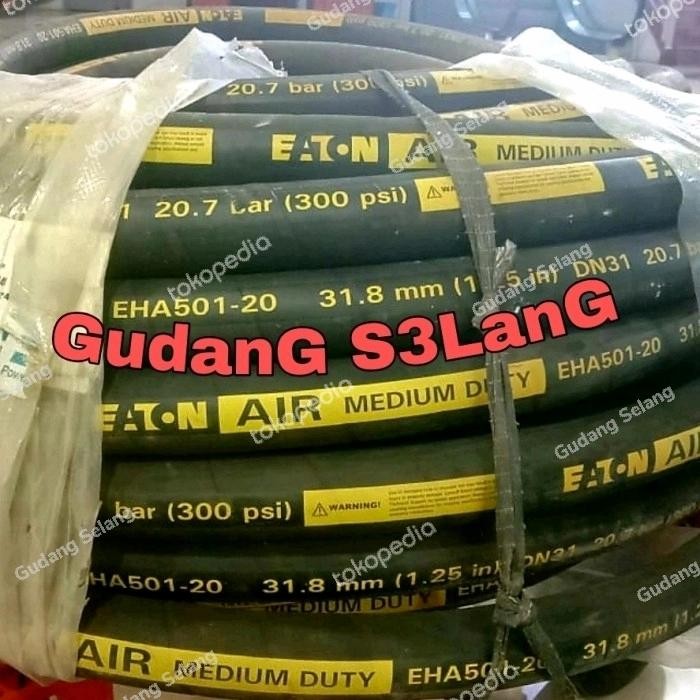 SELANG ANGIN KARET IMPORT UK 1,25IN AIR HOSE INDUSTRI KOMPRESOR PABRIK