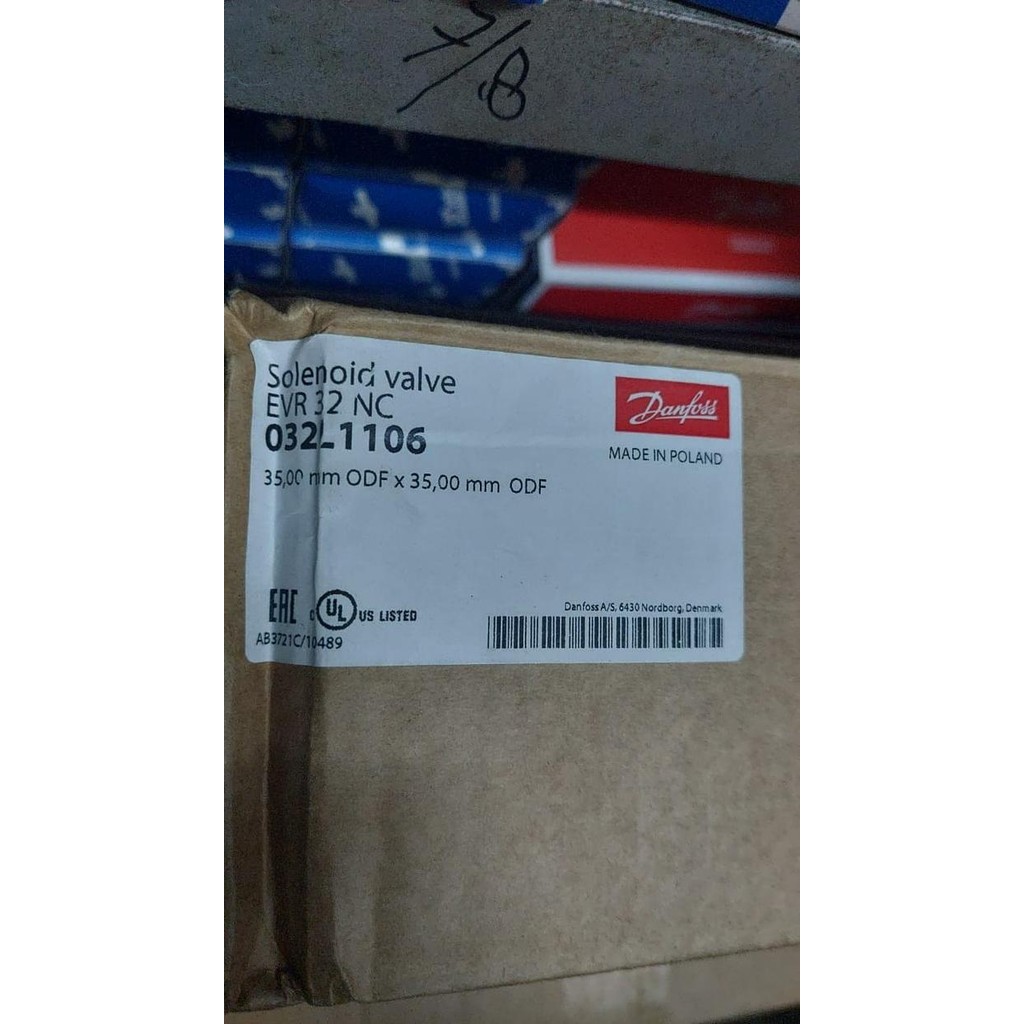 Solenoid Valve EVR32 Danfoss 032L1106