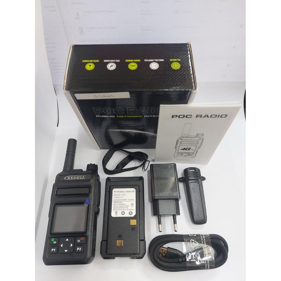 HT HANDY TALKIE POC REDELL DS-368 4G Bisa Jarak Jauh Sampai 10.000 KM