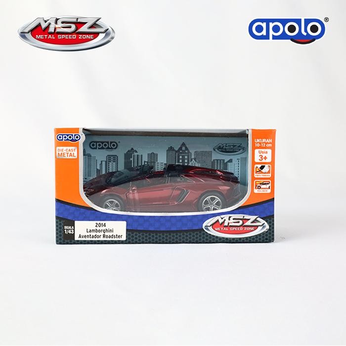 Apolo MSZ 1:43 Lamborghini Aventador Roadster