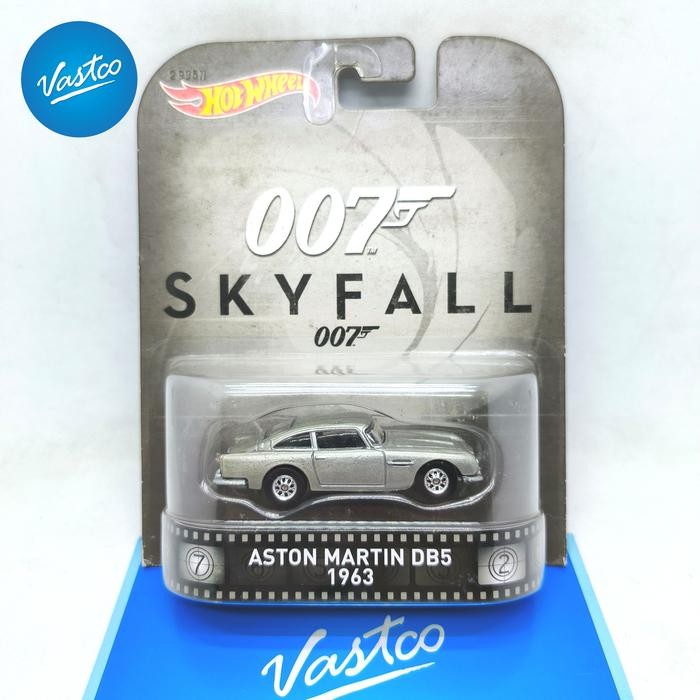 Hot Wheels James Bond Skyfall Aston Martin DB5 1963 Hotwheels Retro