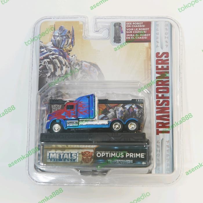 jada 1/64 diecast transformer truck Optimus Prime