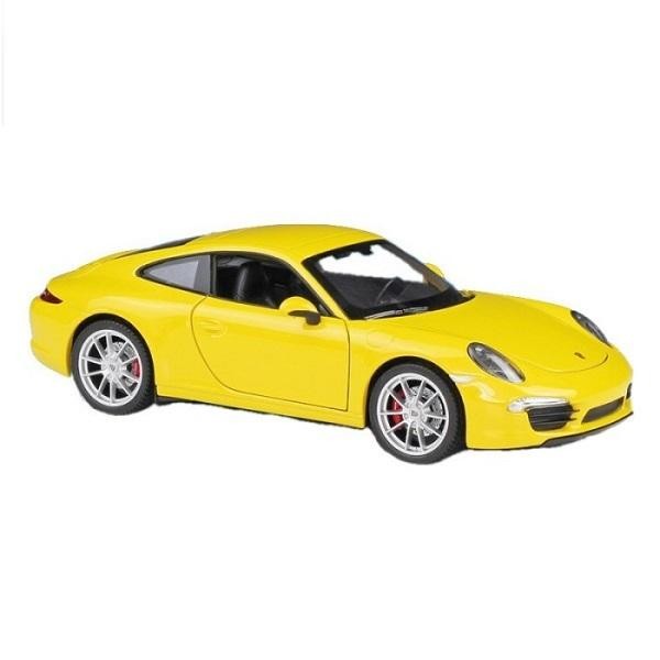 Welly Nex Porsche 911 (991) Carrera S Coupe Kuning Skala 1:24