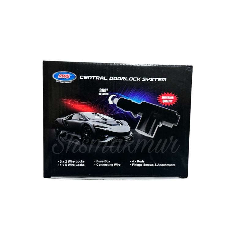 central lock RWB / central lock komplit