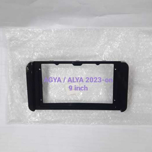 frame head unit android 9 inch agya / ayla 2023