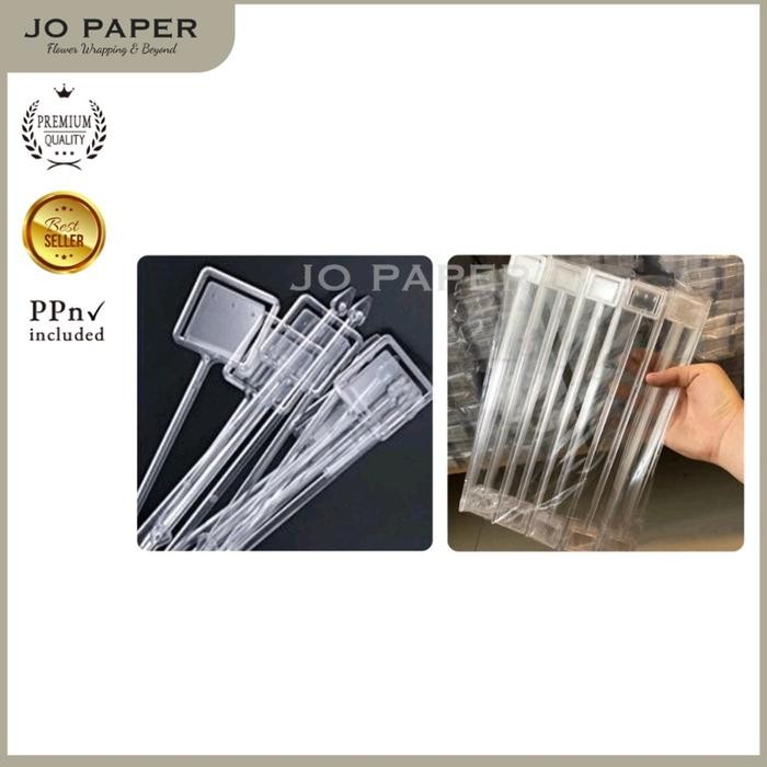 

[100 Pcs] Stik Kartu Plastik Buket Bunga 100 Pcs / STIK MEMO / FOTO