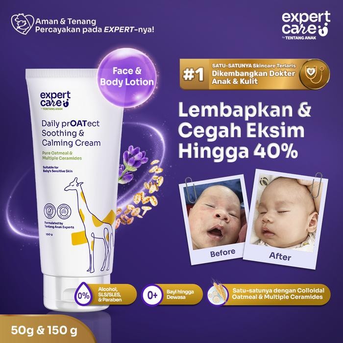 Babiboo- Expert Care Moisturizer Lotion Bayi Colloidal Oatmeal Ceramide