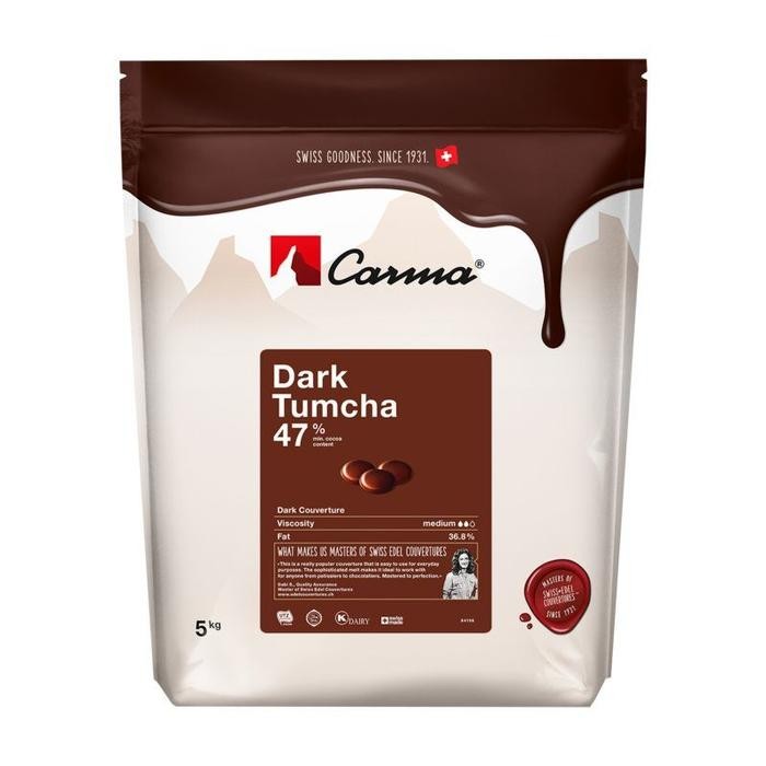 

Dark Tumcha Couverture Carma / Carma Chocolate Couverture - REPACK