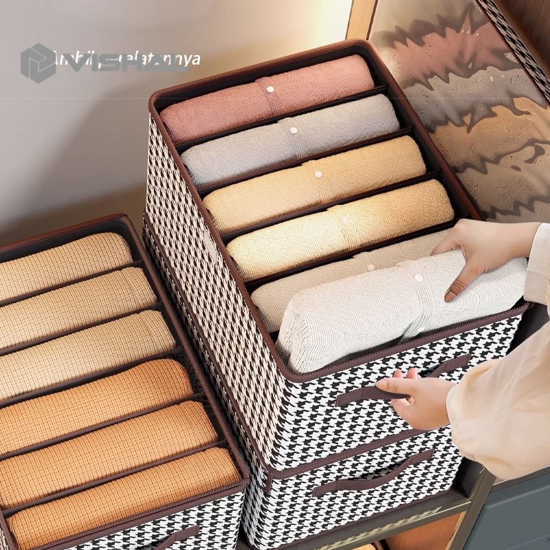 VISHAL Tempat baju lipat / tempat penyimpanan baju / tempat baju lipat / tas baju