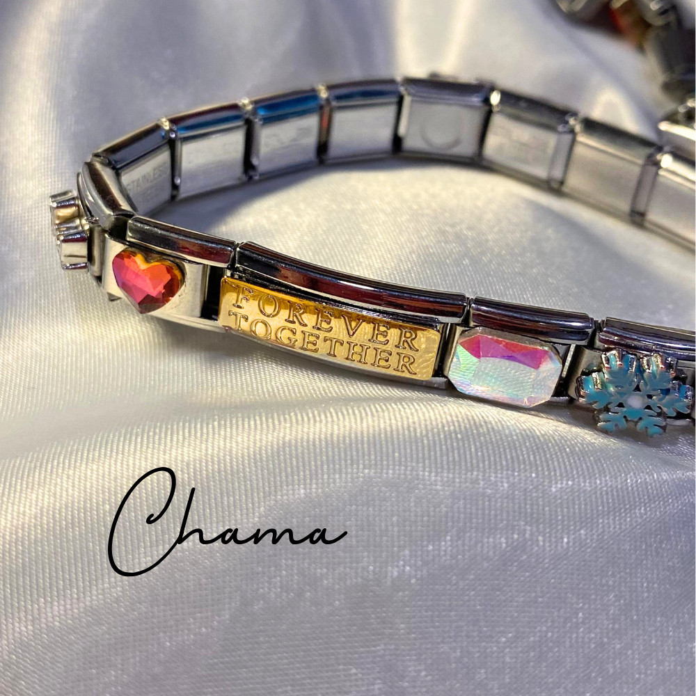 Glamourgemss Italian Charm Bracelet (Nomination Bracelet, Custom Bracelet)